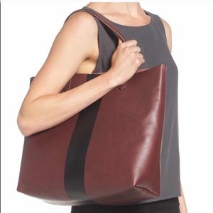 NWT Madewell Transport Tote Paint Stripe